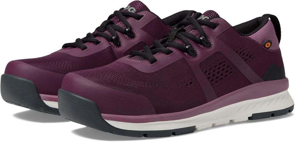 NWT BOGS - Plum Sandstone Composite Toe Work Shoe - 9.5